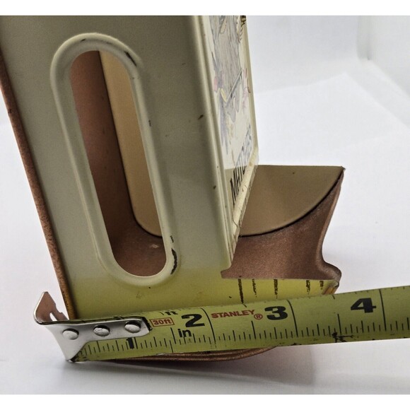 Vintage Match Safe Holder 6" Tall Open Sides for Striking Make Offer - Picture 10 of 12